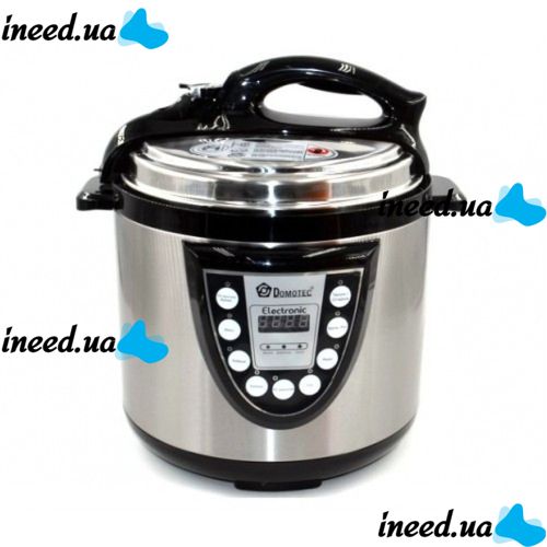 Multivarka pressure cooker with non-stick coating Domotec MS-5501, 6 liters and 12 programs