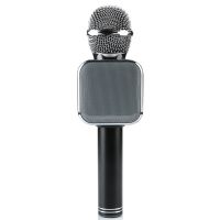 Wster WS-1818 Bluetooth USB AUX FM Wireless Karaoke Microphone with Built-in Speaker and Battery Powered Voice Changer in Case WS1818