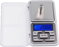 Pocket Jewelry Electronic Scales 0.01 - 500g Domotec MS-1728A with LCD Display, Portable Compact Digital Scales with Backlight 500g
