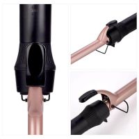 Gemei GM-2825 ceramic pro 9mm professional thin curling iron for small curls, Tourmaline-coated Afro, Gemmy Curling Iron