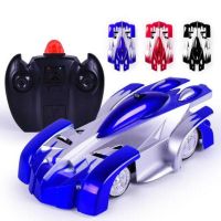 Anti-gravity car Wall Climber CAR P802 Blue rides on walls and ceiling