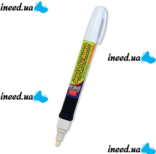 Pencil marker for painting over tile seams Grout-Aide Grout & Tile Marker K12-69 / Marker for tile Snowball