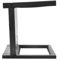 Zhongdi MG14116-A 2.5X Jewelry Square Magnifier with Backlight and Measuring Scale Folding Magnifying Glass 110mm on Battery Stand