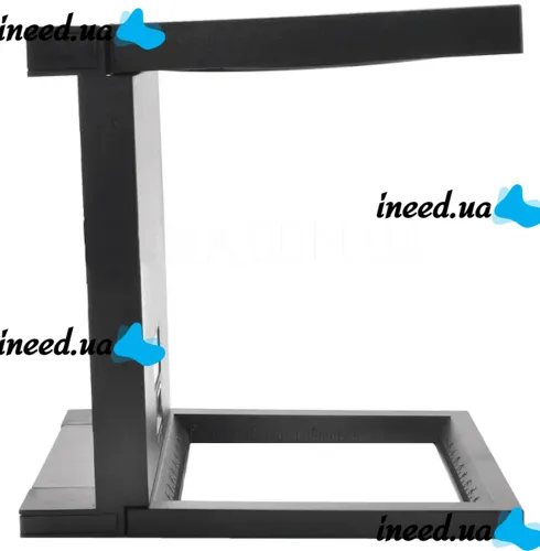 Zhongdi MG14116-A 2.5X Jewelry Square Magnifier with Backlight and Measuring Scale Folding Magnifying Glass 110mm on Battery Stand