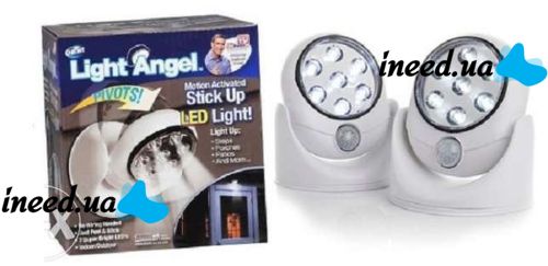 LED світильник з датчиком руху Light Angel універсальна підсвітка