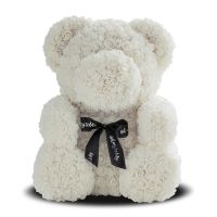 Big bear made of 3D roses, bear made of artificial 3D roses 40 CM