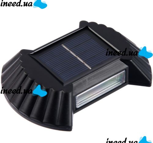 Настенный уличный фонарь прожектор Smart Solar Light JB-012 на солнечной батарее, Аккумуляторный светильник с солнечной панелью на стену JB012 Черный