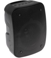 JBK-S1 Wireless Bluetooth Speaker with RGB LED Backlight and Power Bank Function, Rechargeable Bluetooth Speaker USB AUX for Android IOS Black