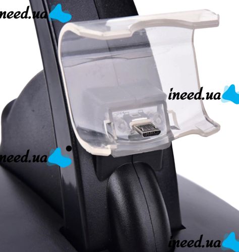 UKC WG-01 Charging Station Stand for 2 Playstation PS4 Slim/Pro Joysticks Charger for backlit joystick gamepads