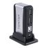 Вертикальный USB хаб HUB 2.0 Tomtop на 7 портов разветвитель удлинитель от сети