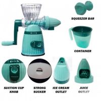 Соковижималка Ручна шнекова Meileyi Manual Juicer MLY-662 2 в 1 з набором насадок