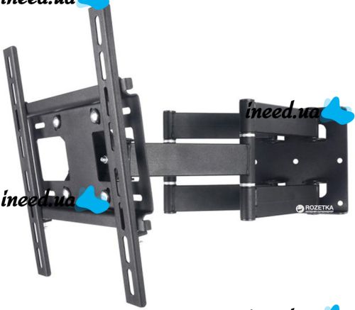 Bracket, swivel mount for TVs CP502 32"-65" on the wall up to 75kg with 180º rotation