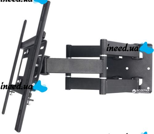 Bracket, swivel mount for TVs CP502 32"-65" on the wall up to 75kg with 180º rotation