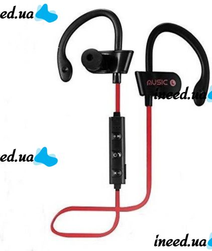 RT558 BT Wireless Sports Bluetooth Headphones with Ear Mount RT-558