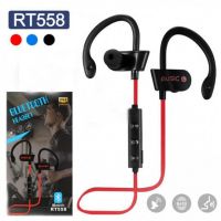 RT558 BT Wireless Sports Bluetooth Headphones with Ear Mount RT-558