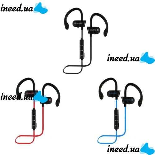 RT558 BT Wireless Sports Bluetooth Headphones with Ear Mount RT-558