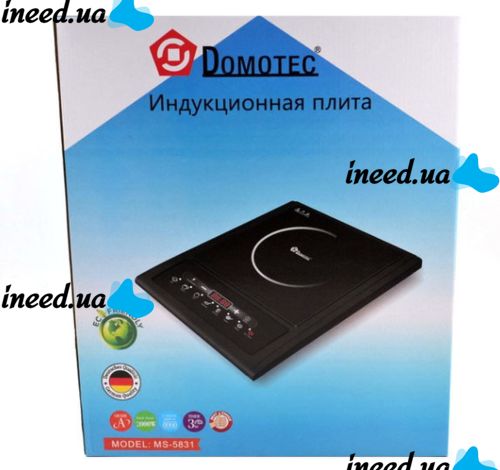 Індукційна електроплита Domotec MS-5831 з таймером 1500W