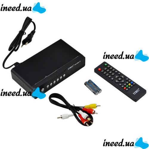 Цифровий ефірний Тюнер T2 UKC HD-2058 в металевому корпусі wi-fi DVB-Т2 ресивер