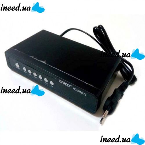 Цифровий ефірний Тюнер T2 UKC HD-2058 в металевому корпусі wi-fi DVB-Т2 ресивер