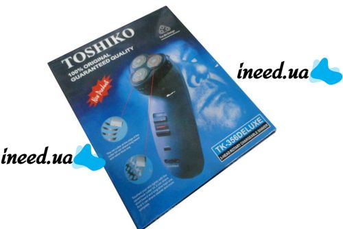 Професійна чоловіча електро бритва-тример Toshiko TK-356 Deluxe