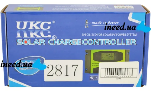 Сонячний контролер UKC LD-510A 10A c Lcd дисплеєм Solar Charge controller для сонячних панелей установок