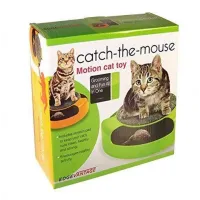 Интерактивная игрушка когтедерка Поймай Мышку Catch The Mouse для котов и кошек с точилкой для когтей 2 в 1, Когтеточка для котят и кота 25 см