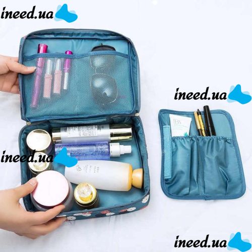 Дорожная сумка для косметики Travel Wash Admission Package Blue косметичка для путешествий