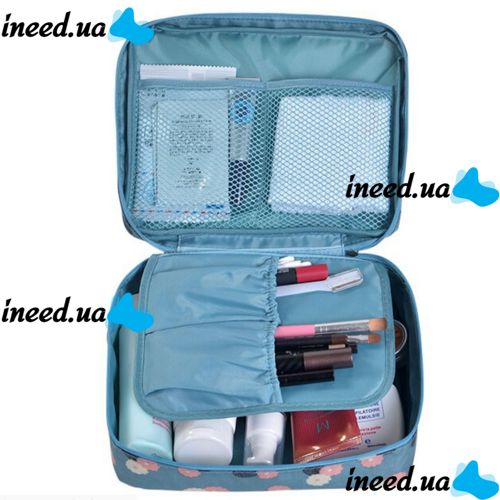 Дорожная сумка для косметики Travel Wash Admission Package Blue косметичка для путешествий