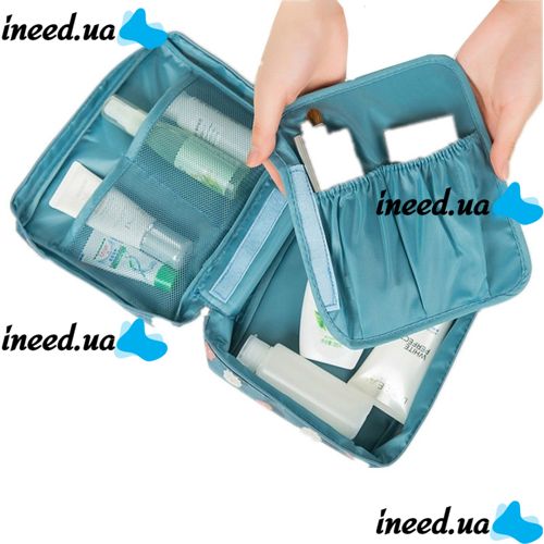 Дорожная сумка для косметики Travel Wash Admission Package Blue косметичка для путешествий