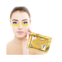 Gold Collagen Eye Patches Efero Crystal Golden Gold Eye Mask with Bioactive Gold 10pcs