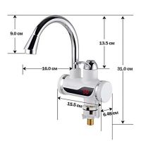 Delimano Pro Digital Flow Water Heater with LED Display