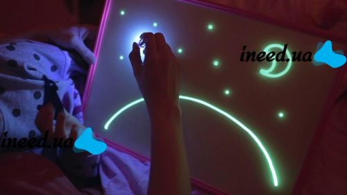 Set for Drawing in the Dark Draw with Light Tablet A5 Unique Educational Toy ORIGINAL