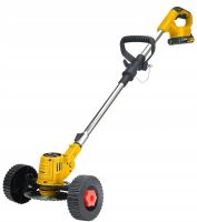 Набір електроінструментів DeWalt акумуляторна газонокосарка тример DCMST156N з колесами, Ланцюгова пила DCM160N 2 акумулятори для трави і кущів