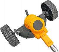 Набір електроінструментів DeWalt акумуляторна газонокосарка тример DCMST156N з колесами, Ланцюгова пила DCM160N 2 акумулятори для трави і кущів