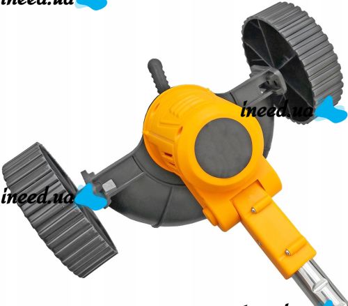 Набір електроінструментів DeWalt акумуляторна газонокосарка тример DCMST156N з колесами, Ланцюгова пила DCM160N 2 акумулятори для трави і кущів