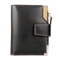 Мужской кошелек Baellerry Carteira mini C1282 Black черный, мужское портмоне, барсетка