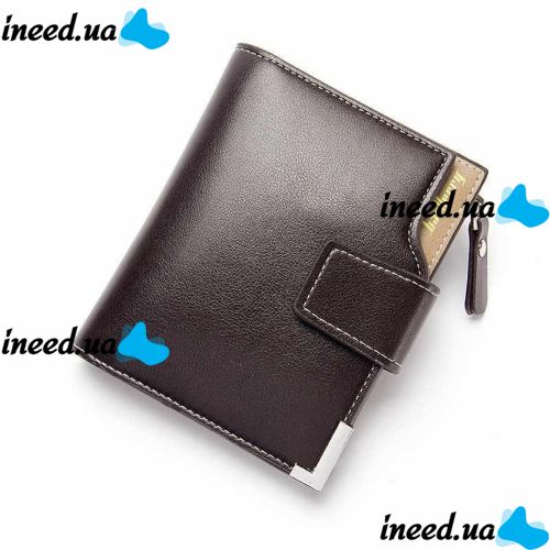 Мужской кошелек Baellerry Carteira mini C1282 Black черный, мужское портмоне, барсетка