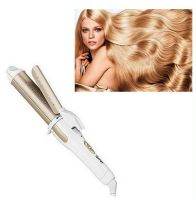 Iron Straightener Curling Iron for Hair Styling 2 in 1 Gemei GM-1993