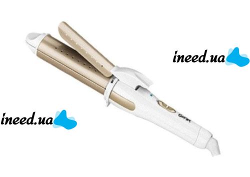 Iron Straightener Curling Iron for Hair Styling 2 in 1 Gemei GM-1993