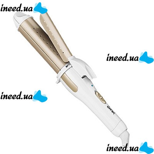 Iron Straightener Curling Iron for Hair Styling 2 in 1 Gemei GM-1993