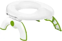 Детский портативный дорожный туалет - горшок сиденье 2 в 1 Bpafree Go Potty for Travel, Накладка на унитаз для детей, Складной горшок в дорогу