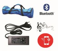 Gyro Scooter Gyroboard Smart Balance Wheel 6.5" A3 with Auto Balance and Bluetooth Remote Kosmos Blue Cosmos