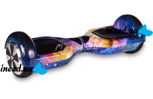 Gyro Scooter Gyroboard Smart Balance Wheel 6.5" A3 with Auto Balance and Bluetooth Remote Kosmos Blue Cosmos