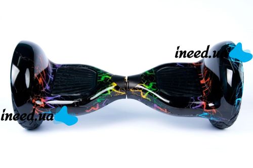 Gyro Scooter Gyroboard Smart Balance Wheel 10" i10 with Auto Balance and Bluetooth Remote Color Lightning