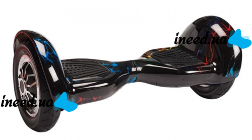 Gyro Scooter Gyroboard Smart Balance Wheel 10" i10 with Auto Balance and Bluetooth Remote Color Lightning