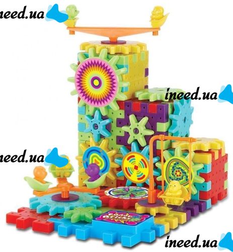 Children's educational designer 3D Funny Bricks (Fanny Bricks) 81 parts