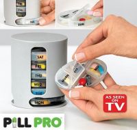 Organizer for tablets for 7 days Pill Pro pillbox, container for tablets for a week