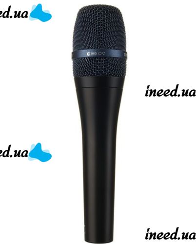 Ручний провідний мікрофон Sennheiser Evolution E965 для співу, вокальний односпрямований конденсаторний мікрофон для запису і караоке Чорний