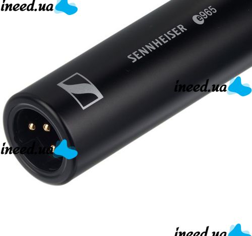 Ручний провідний мікрофон Sennheiser Evolution E965 для співу, вокальний односпрямований конденсаторний мікрофон для запису і караоке Чорний