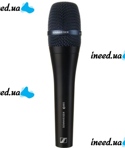Ручний провідний мікрофон Sennheiser Evolution E965 для співу, вокальний односпрямований конденсаторний мікрофон для запису і караоке Чорний